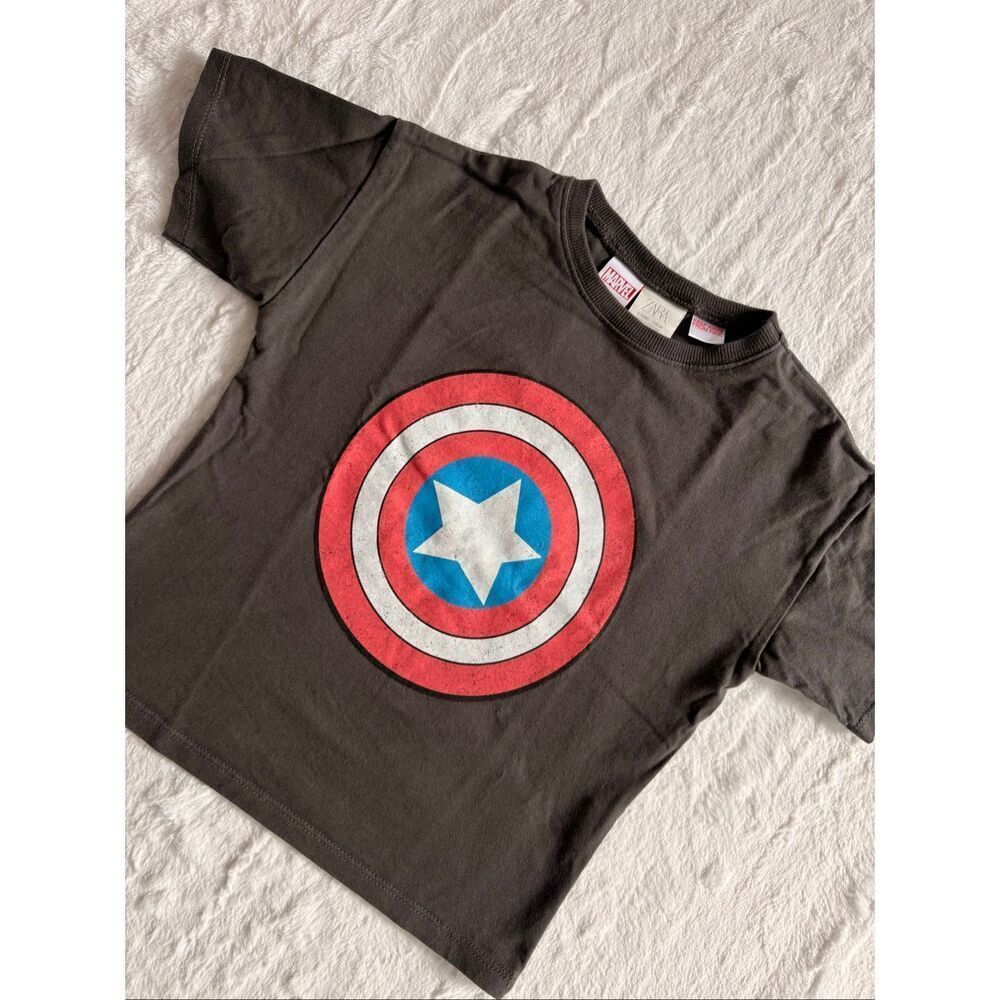 Zara Captain America Shirt size 6 Years